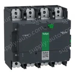 LC1G6304KUEN Contactor, high power, TeSys Giga 630, standard version, 4 pole/NO, AC-1 <=440V 1050A, 100-250VAC/DC coil