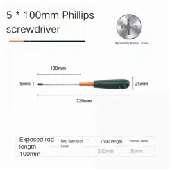 Phillips screwdriver 5*100