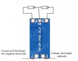Lithium battery overcharge, overdischarge, overcurrent, short-circuit charging protection board 7.4V 10A