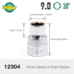 CALC-9. 0mm-10mm series 3/8-12304