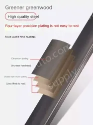 German style lengthened - 9mm