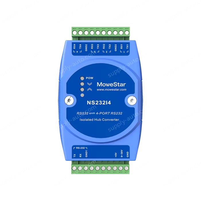 4xRS232 Isolated HUB Converter