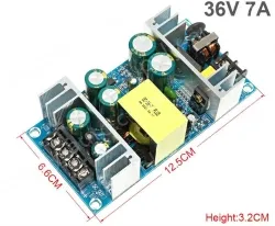 AC220V to DC high-power switching power supply step-down module 36V 7A