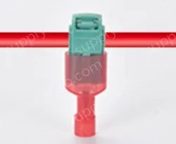 T4 green 0.5-1.5 square hard wire-T-type no-break wire terminal