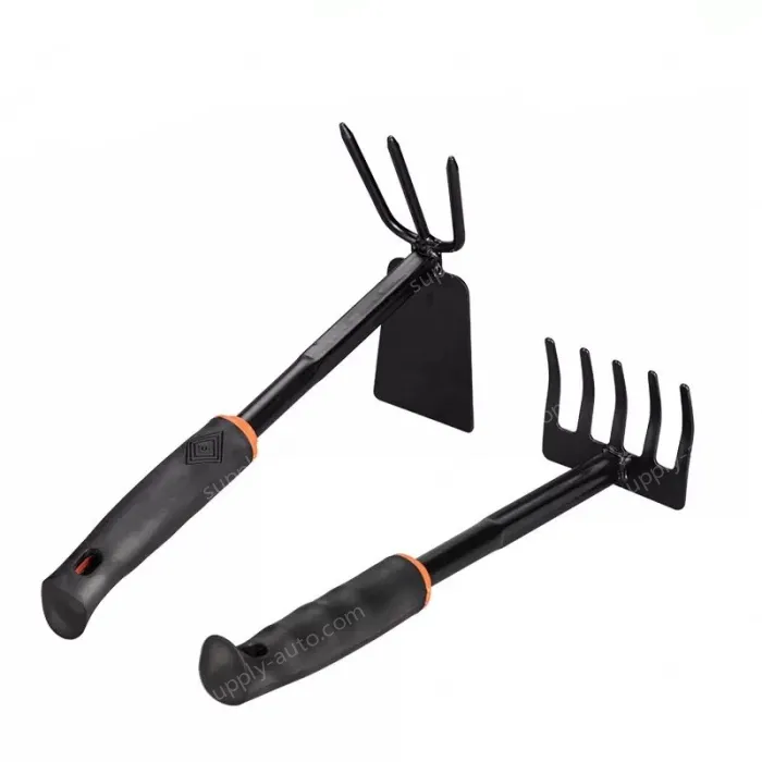 Five-tooth rake + dual-purpose nail rake hoe