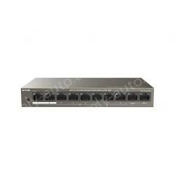 10-Port 10/100M Desktop Switch with 8-Port PoE