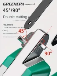 Heavy Duty Aviation Aluminum Hacksaw 3 Second Replacement Saw Blade Contains 1 carbon Hacksaw blade