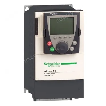 Variable Speed Drives Discontinued AC Drives Altivar 71 Variable Frequency Drives VFD ATV71H075N4 variable speed drive ATV71 - 0.75kW-1HP - 480V - EMC filter-graphic terminal