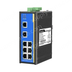 8 Ports 10/100M T(x) Din-Rail Managed Industrial Ethernet Switch