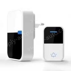 American and European household self generating wireless doorbell, waterproof, battery free, wiring free, one to two electronic AC doorbell