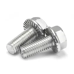 Hexagonal flange screws