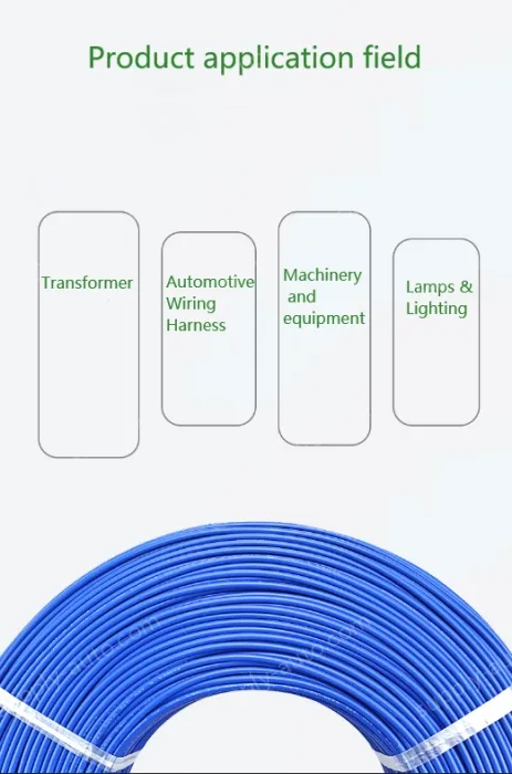 Transformer lines 24AWG Red