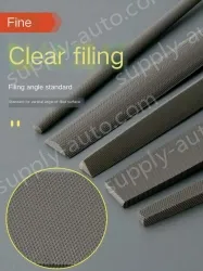 Fine-toothed square file 12 inches with a total length of 430mm
