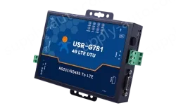 An industrial router with serial port