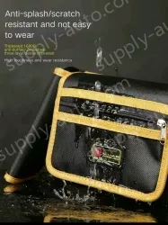 Yellow thickened tool belt bag medium bag
