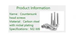 Electronic screws M1.4*10