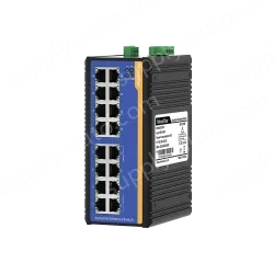 [100 Gigabit 16 Port] ring network management industrial switch