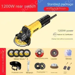 The slotted 1200W rear switch comes standard