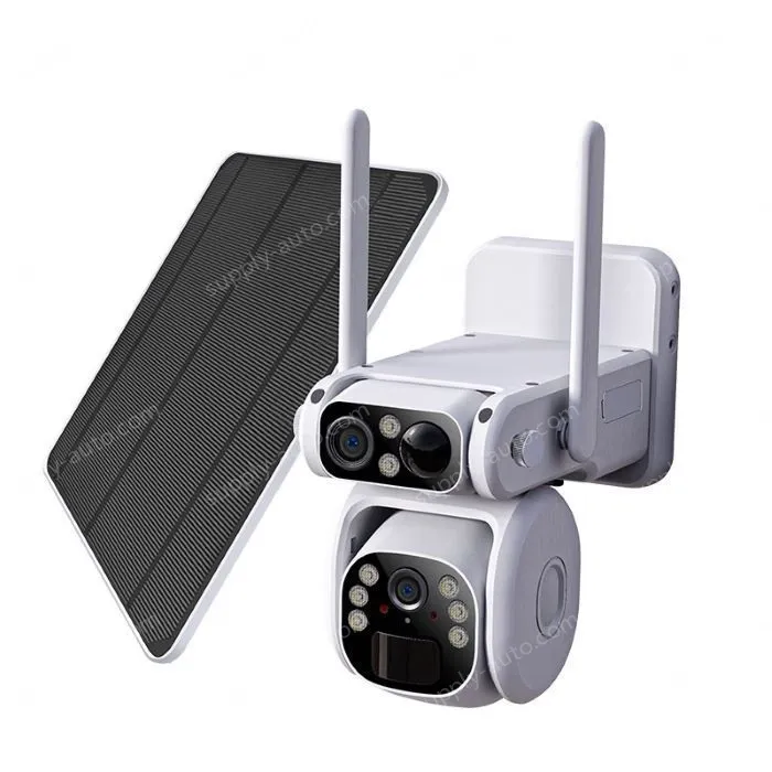 1080P-4G-Outdoor 360-degree 4g solar camera without dead Angle