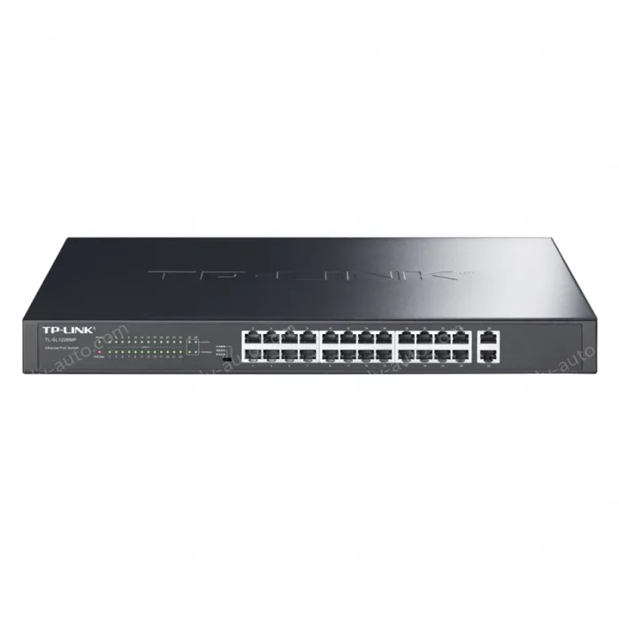26 port Gigabit uplink Ethernet PoE switches