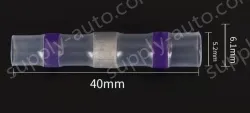 Solder terminal purple-S61