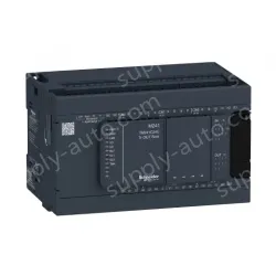 TM241C24U Logic controller, Modicon M241, 24 IO transistor NPN