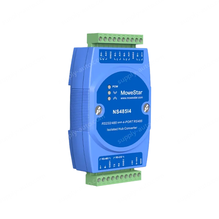 1 Port RS232/485 To 4 Ports RS485 Passive Isolated HUB