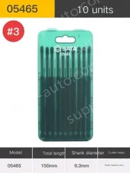 10Pcs single head cross #3 with a total length of 150mm-05465