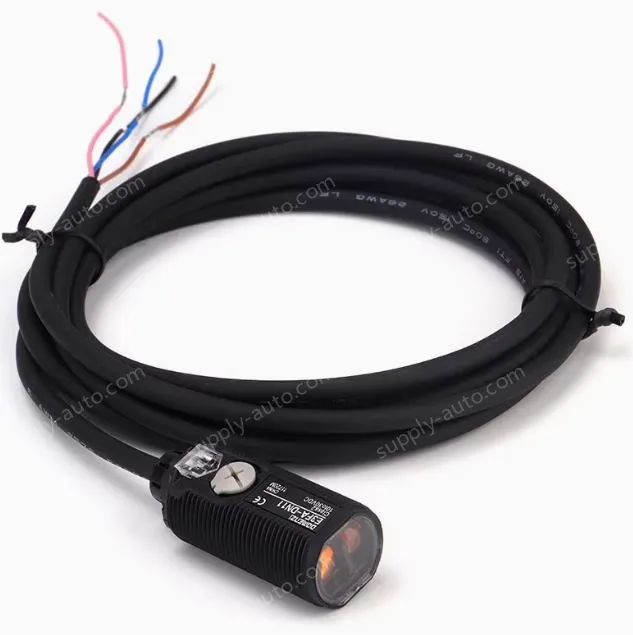 Domenzi Cable type Diffuse reflection photoelectric switch,10-30VDC 3-wire proximity switch E3FA-DP14