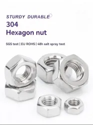 External hexagon nut 201 stainless steel-M20