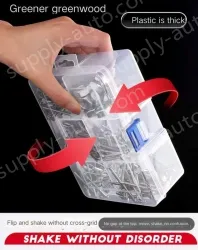 Two thickened materials 8 grids double-layered