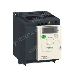 ATV12HU15M3 variable speed drive, Altivar 12, 1.5kW, 2hp, 200 to 240V, 3 phases, with heat sink