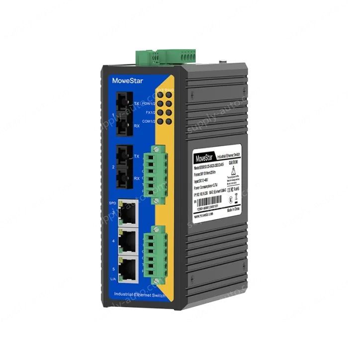[100 Gigabit 2 Optical 3 Electrical] 2 Serial Port Ring Network Management Industrial Switch