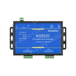 2 Ports CAN-bus To Ethernet Opto-isolated Wall-mounted Ethernet CAN-bus Server