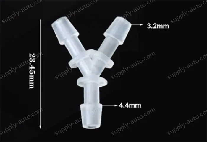 3.2mmY-shaped tee