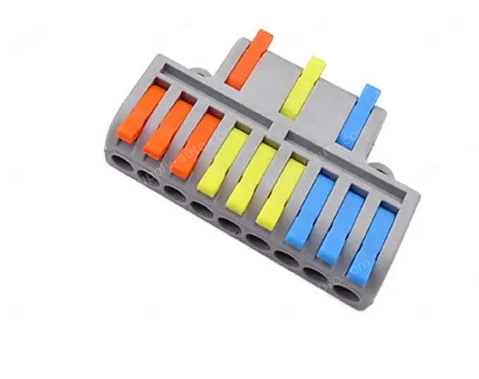 The terminal block is high-power, PCT snap-and-crimp, ULTUV assembly, and the dome is fastened quickly Speed wire connectors