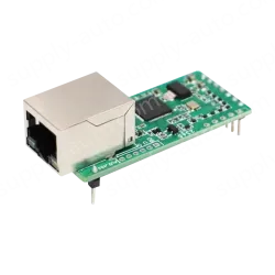 Low-cost serial-to-Ethernet module