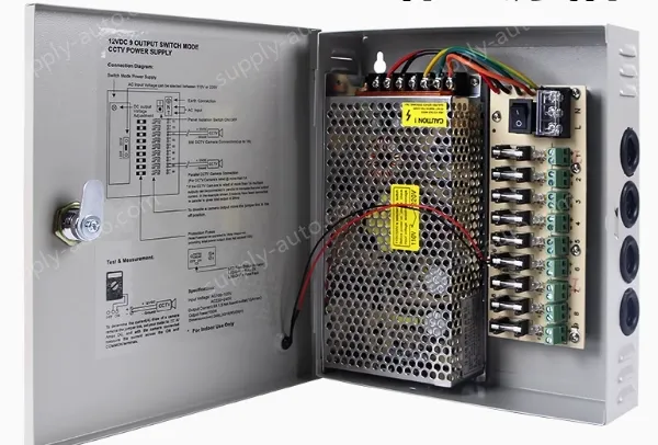 CCTV DC Power Supply Box RF-500-12-18