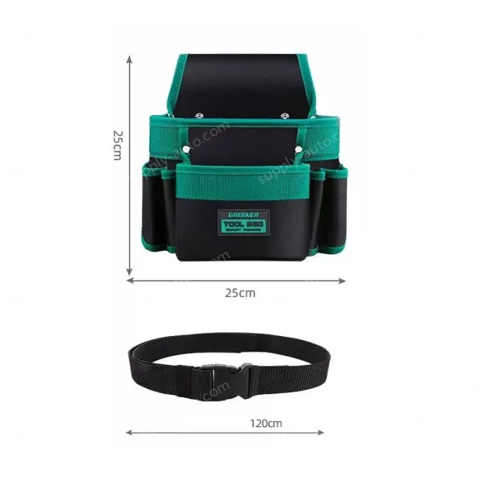 Type I: 7 slip pockets/3 bags+belt