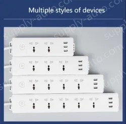 Single 2-plug USB 1.8m