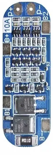 Lithium battery overcharge, overdischarge, overcurrent, short-circuit charging protection board 12V 10A