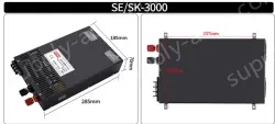 High-power switching power supply 3000W 220V