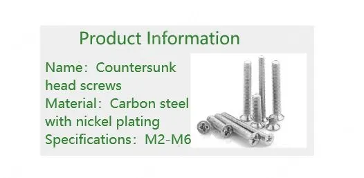 Electronic screws M1.2*2