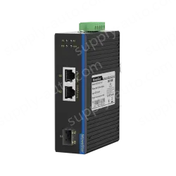 1 Port Gigabit SFP + 2 Ports Gigabit RJ45 Din Rail industrial media converter