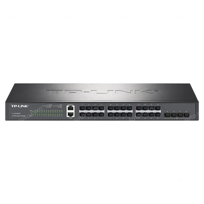 24 Gigabit SFP ports, 4 10 Gigabit SFP+ ports 10 Gigabit uplink Layer 3 network management switches