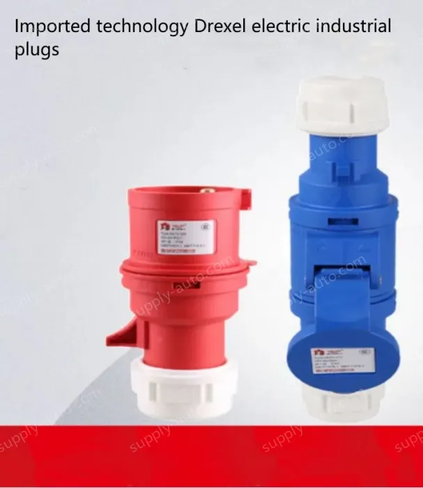 32A 4 pole 415V receptacle for concealed installation