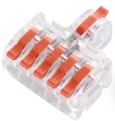 The terminal block is high-power, PCT snap-and-crimp, ULTUV assembly, and the dome is fastened quickly Speed wire connectors