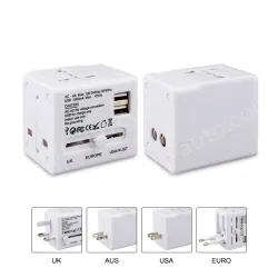Gifts Hot sales travel adapter KRUSB-WLG3338B