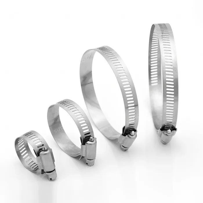 Semi-steel cross hose clamp 21-38