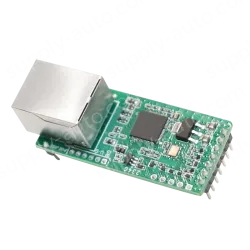 Low-cost serial-to-Ethernet module